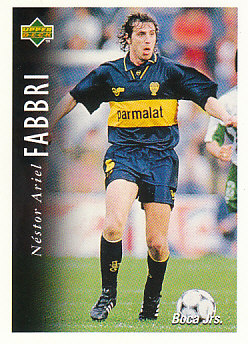 Nestor Ariel Fabbri Boca Juniors 1995 Upper Deck Futbol Argentina #3